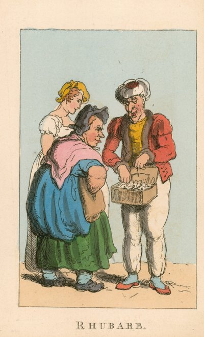 Rabarber door Thomas Rowlandson